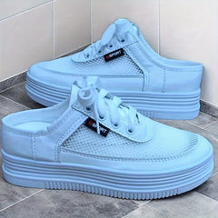 Women's Plush Lined Thermal Furry Chunky Sneakers