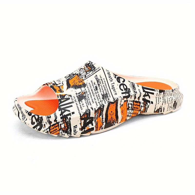 Men's Lightweight Open Toe Slippers for Spring & Summer