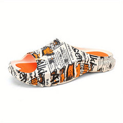 Men's Lightweight Open Toe Slippers for Spring & Summer