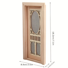 1:12 Dollhouse Door Window Furniture Decor