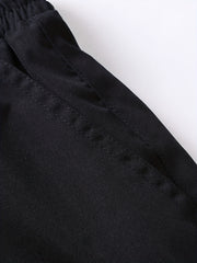 Solid Cargo Pants Men's Trousers Loose Casual Outdoor Work Pants