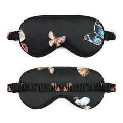 Printed Smooth Sleep Eye Mask for Travel Rest Nap Yoga Meditation