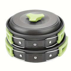 Portable Camping Cooking Cutlery Set - Outdoor Cookware for Hiking and Picnic