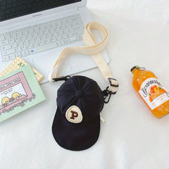 Sweet Hat Shaped Messenger Bag Outdoor Coin Purse Girls Accessories