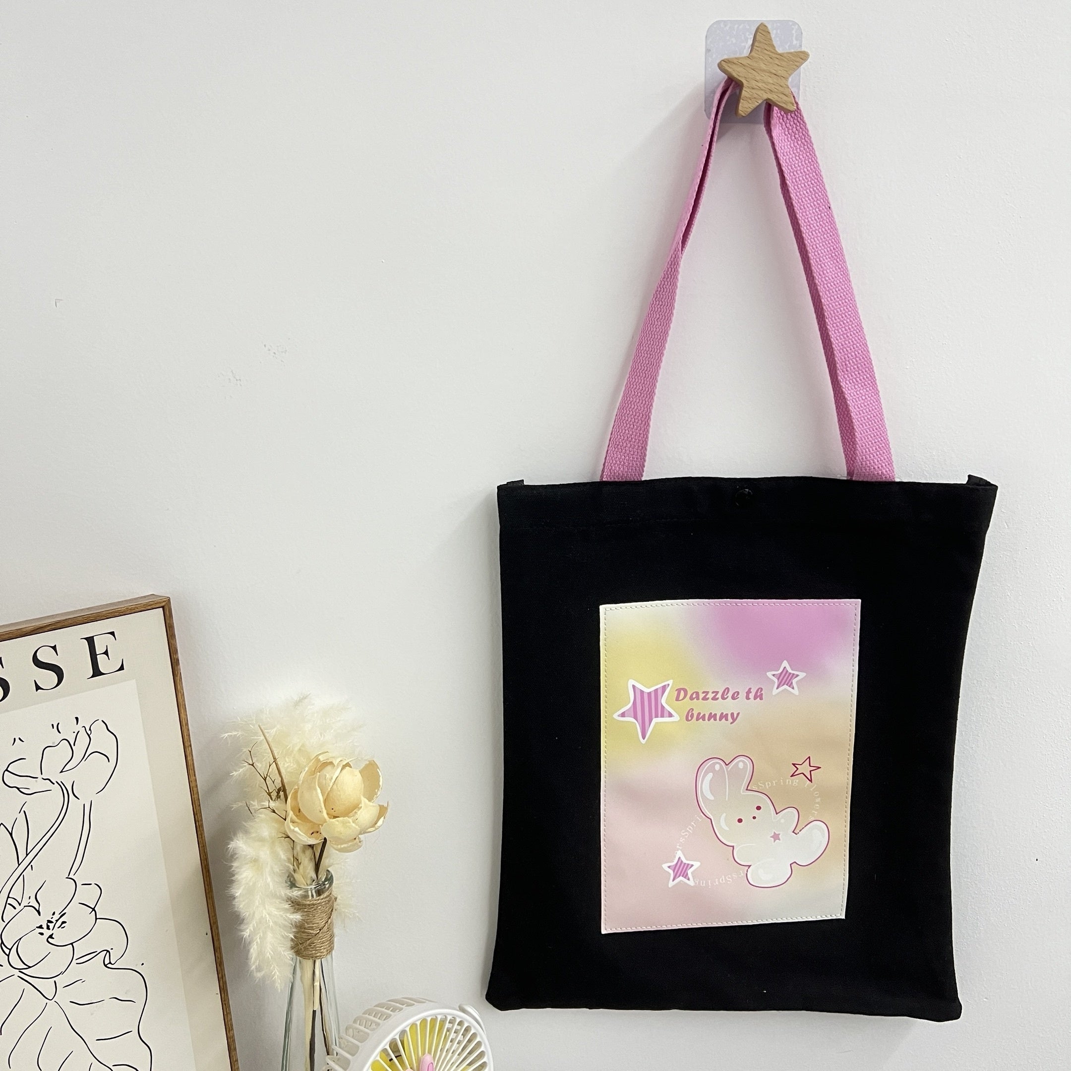 Dreamy Rabbit Canvas Bag for Children