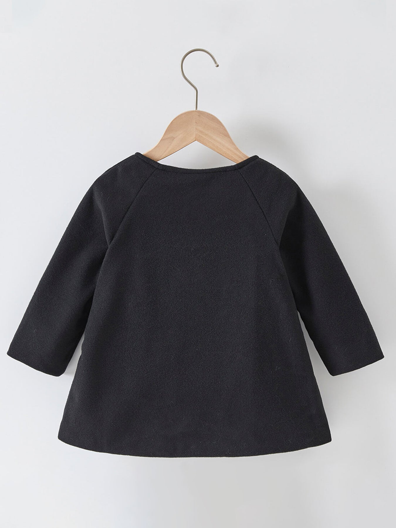 Cotton Jacket for Baby Girl 2-5 Years Double Breasted Button Winter Coat