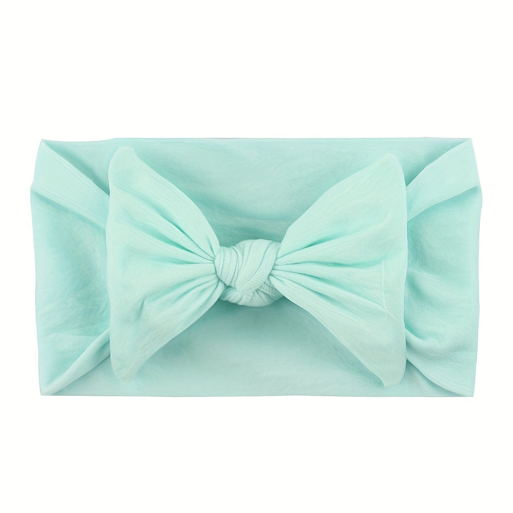 Cartoon Bow Nylon Headband Hair Accessories for Baby Girls