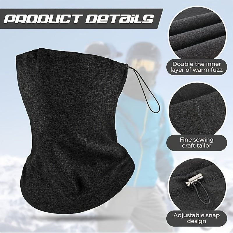 Adjustable Neck Gaiter Winter Neck Warmer