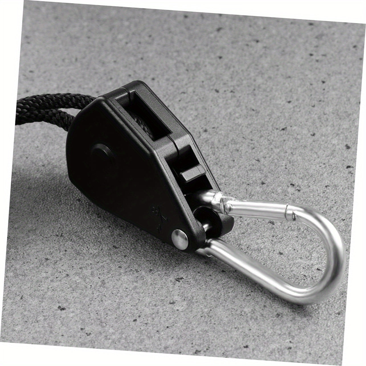 2pcs Tent Canopy Windproof Rope Buckles Adjustable Pulley