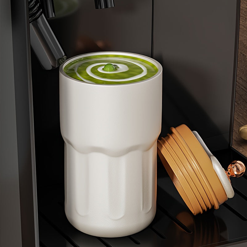 420ml Stainless Steel Insulation Water Cup Double layer Flip Top Coffee Cup