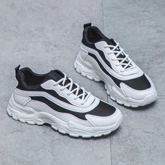 Men's Breathable Chunky Sneakers For Jogging Gym