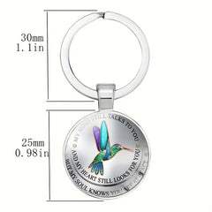 Blue Bird Keychain for Boys Bag Wallet