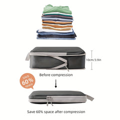 Compression Packing Cubes For Suitcases Lightweight Handheld Storage Bag