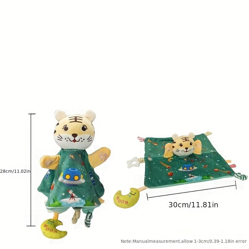 Baby Security Blanket and Hand Puppet Set