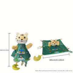 Baby Security Blanket and Hand Puppet Set