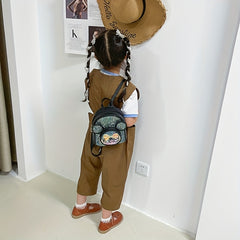 Sequin Big Ears Backpack For Boys Girls Casual Kindergarten School Bag