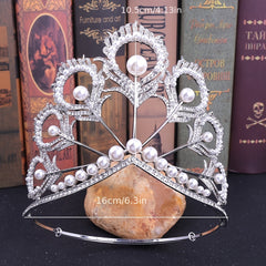 Crystal Tiara Peacock Bridal For Wedding Quinceanera Tiaras And Crowns Pageant