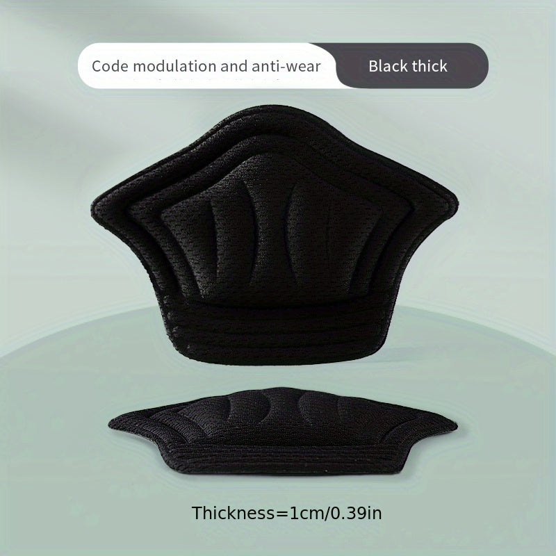 2Pcs Pair Breathable Heel Stickers For Reducing Size