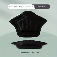 2Pcs Pair Breathable Heel Stickers For Reducing Size