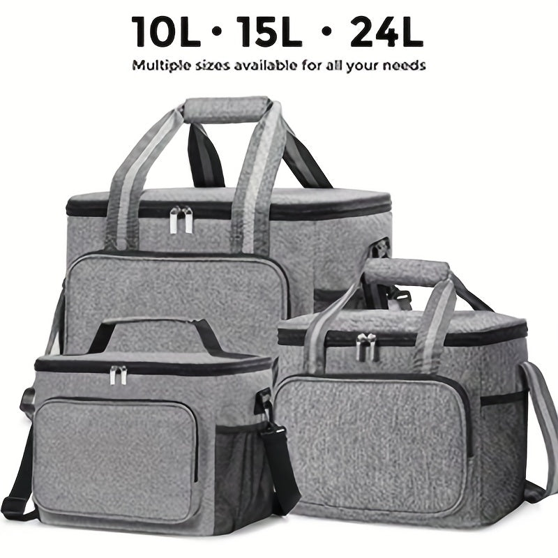 Large Insulated Lunch Bag for Office School Picnic Beach