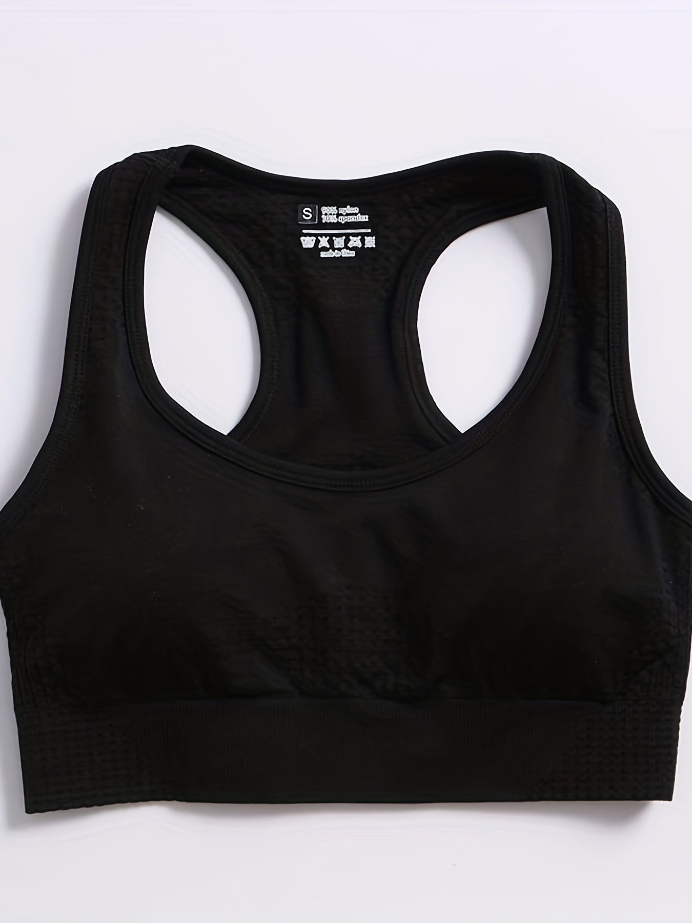 High Stretch Sports Bra Racer Back Fitness Crop Top
