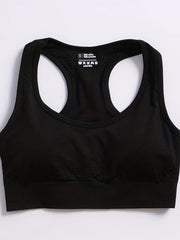 High Stretch Sports Bra Racer Back Fitness Crop Top