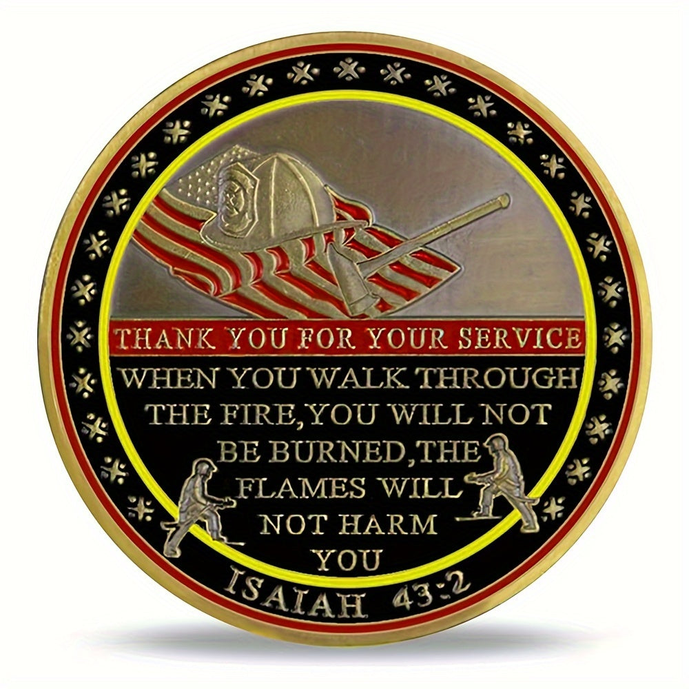 Fire Department Military Gift Thank You For Your Service