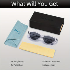 Men's Cat Eye Frame Sunglasses for UV Protection