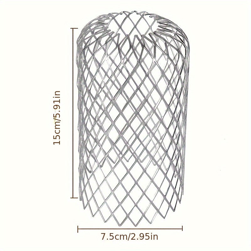 4pcs Aluminum Drainage Ditch Filter Prevents Blockage