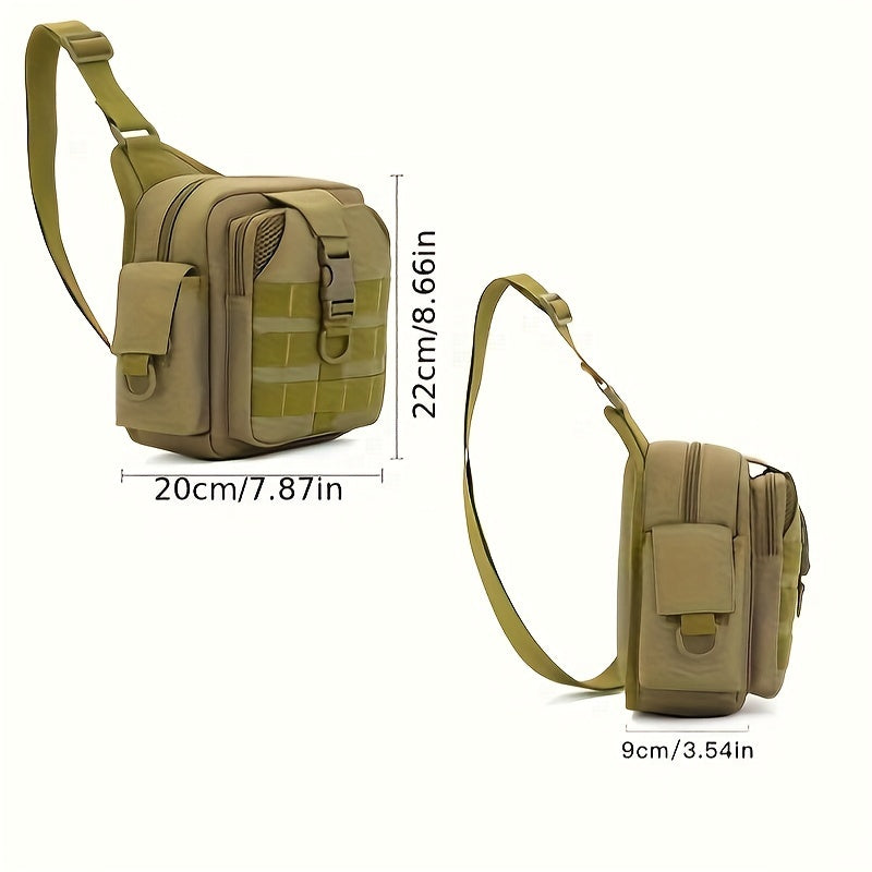 Outdoor Shoulder Diagonal Bag for Fishing Camping Sports Backpack