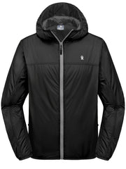 Men's Casual Hooded Windbreaker Jacket Lightweight Jacket