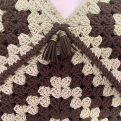 Woolen Crochet Bento Bag Crossbody Large Capacity Shoulder Bag