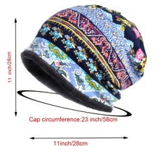 Women's Baggy Slouchy Beanie Hat Cap Scarf Skullies Casual Beanies Hat