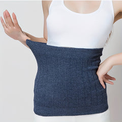 Warm Wool Waist Pad Girdle Men Women Thickened Lengthened Knitted