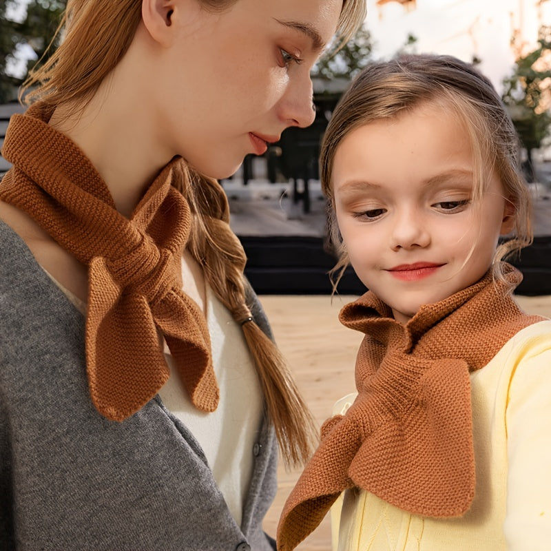 Cashmere Snood Scarf Women Knit Thermal Neck Warmer