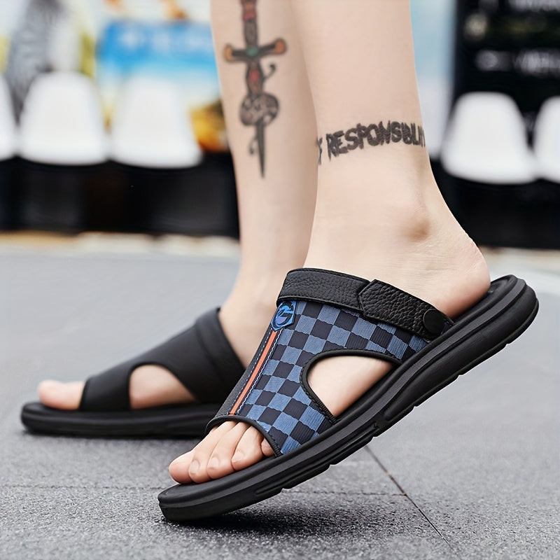 Men's Lightweight Non Slip Slides Comfortable Quick Drying Slides