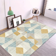 Nordic Large Area Carpet for Living Room Bedroom Machine Washable