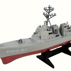 Missile Model Toys Static Finished Warship Model Destroyer Decoration