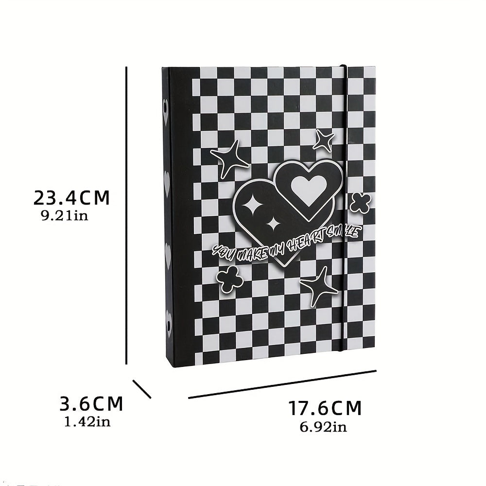 Kpop Idol Picture Storage Book A5 Binder Ring Hard Cover Collect Book