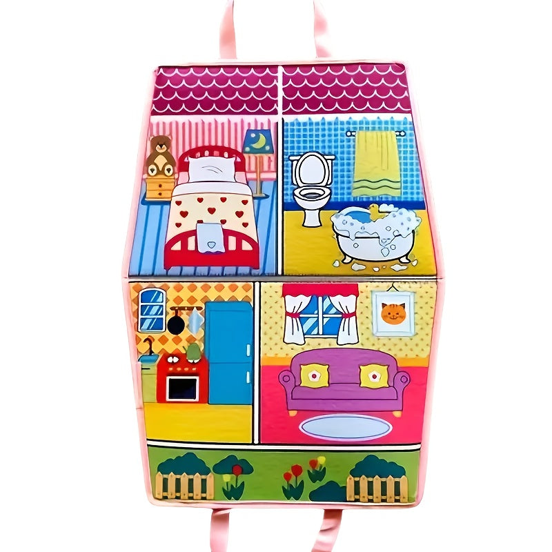 Flannel Board 35pcs Double Sided Dress Up Toy Storytelling Puzzle Learning Set