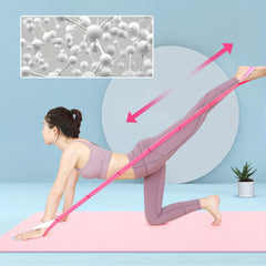 Yoga Segmented Stretch Belt for Body Shaping Elastic Resistance Band