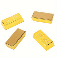 Prop Golden Bar Outdoor Treasure Game Party Trick Prop Golden Bar