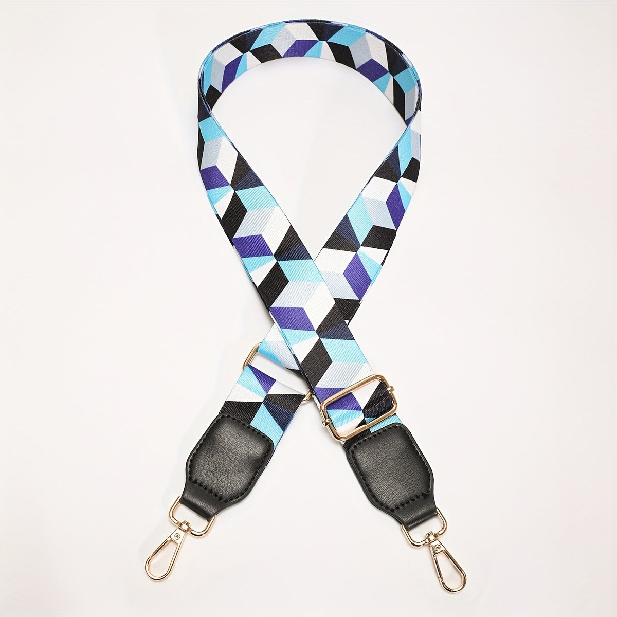Geometric Pattern Bag Strap Lightweight Adjustable Accessories