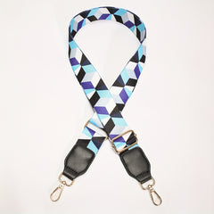 Geometric Pattern Bag Strap Lightweight Adjustable Accessories