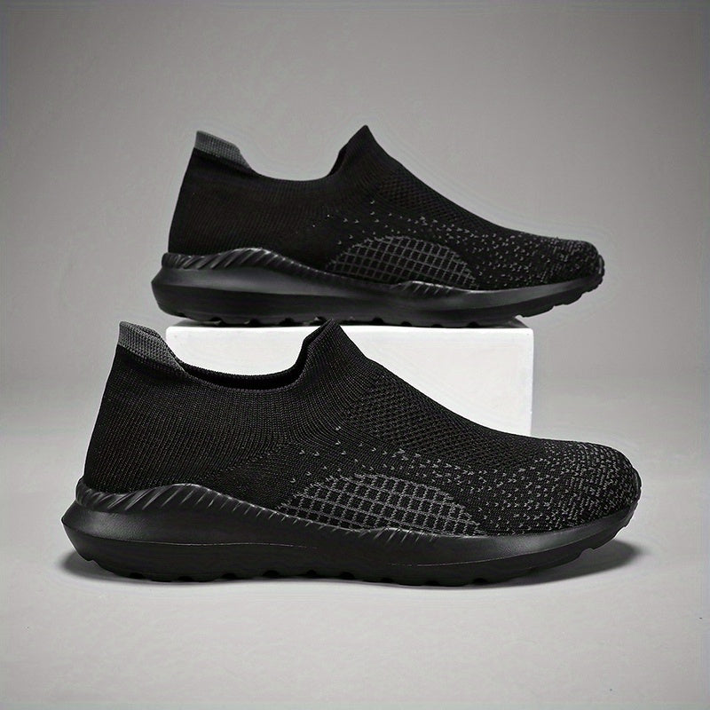 Men's Slip on Sock Sneakers Lightweight Breathable Walking Shoes