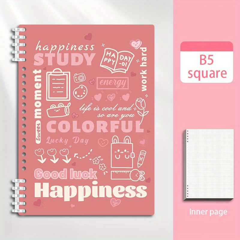 B5 Ring Binder Detachable Notebook For Postgraduate Entrance Exam