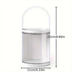 Handheld Storage Display Rack Dustproof Rotating Model Box