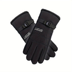 Warm Fleece-Lined Waterproof Touch Screen Gloves