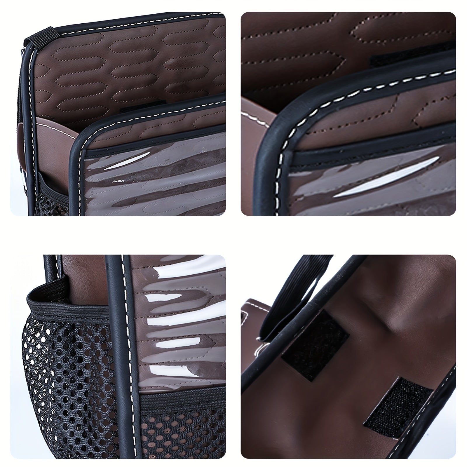 Car Seat Storage Net Bag Chair Back Hanging Bag Organizer