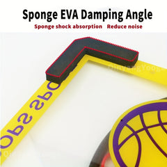 Wall Mounted Basketball Hoop for Training with Basketball Net